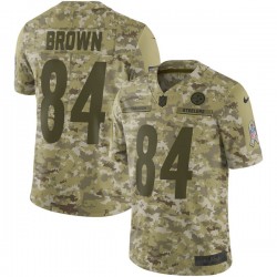 Pittsburgh Steelers BROWN 84 Nike Salute to Service NFL Jersey Pittsburgh Steelers BROWN 84 Nike Salute to Service NFL Jersey