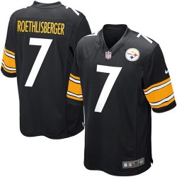 Pittsburgh Steelers Ben Roethlisberger 7 Nike Black NFL Jersey Pittsburgh Steelers Ben Roethlisberger 7 Nike Black NFL Jersey