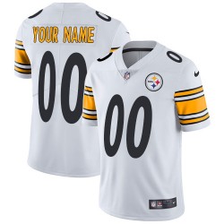Pittsburgh Steelers Custom White NFL Jersey Pittsburgh Steelers Custom White NFL Jersey
