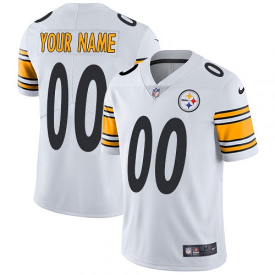 Pittsburgh Steelers Custom White NFL Jersey
