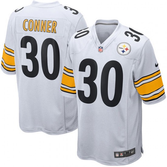 Pittsburgh Steelers James Conner 30 Nike White NFL Jersey