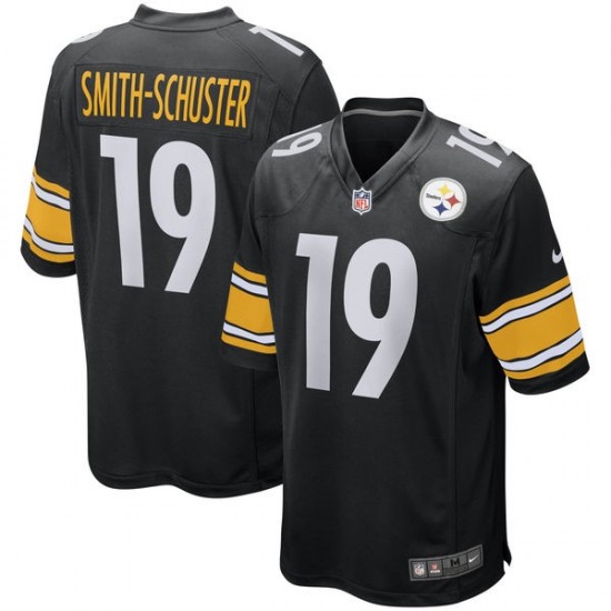 Pittsburgh Steelers JuJu Smith-Schuster 19 Nike Black NFL Jersey