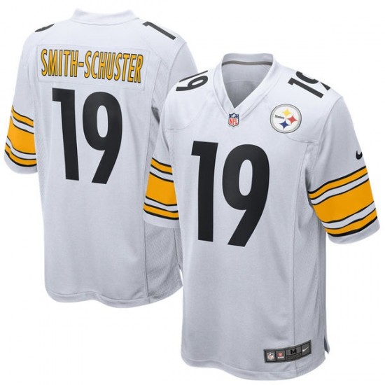 Pittsburgh Steelers JuJu Smith-Schuster 19 Nike White NFL Jersey