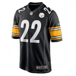 Pittsburgh Steelers Najee Harris 22 Nike Black 2021 Draft NFL Jersey
