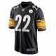 Pittsburgh Steelers Najee Harris 22 Nike Black 2021 Draft NFL Jersey