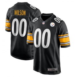 Pittsburgh Steelers Roman Wilson Nike Black 2024 NFL Draft Game Player Jersey Pittsburgh Steelers Roman Wilson Nike Black 2024 NFL Draft Game Player Jersey