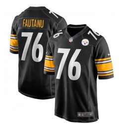 Pittsburgh Steelers Troy Fautanu Nike Black 2024 Draft NFL Jersey Pittsburgh Steelers Troy Fautanu Nike Black 2024 Draft NFL Jersey