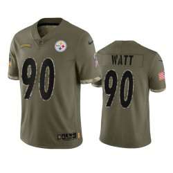 Pittsburgh Steelers Watt 90 Nike 2022 Salute to Service NFL Jersey Pittsburgh Steelers Watt 90 Nike 2022 Salute to Service NFL Jersey
