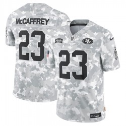 San Francisco 49ers Christian McCaffrey Nike 2024 Salute to Service NFL Jersey San Francisco 49ers Christian McCaffrey Nike 2024 Salute to Service NFL Jersey