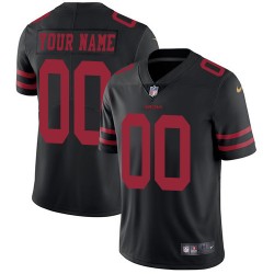 San Francisco 49ers Custom Black NFL Jersey San Francisco 49ers Custom Black NFL Jersey