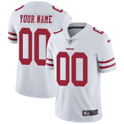 San Francisco 49ers Custom White NFL Jersey San Francisco 49ers Custom White NFL Jersey
