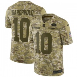 San Francisco 49ers GAROPPOLO 10 Nike Salute to Service NFL Jersey