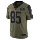 San Francisco 49ers George Kittle 85 Nike 2021 Salute to Service NFL Jersey