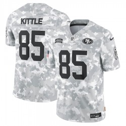 San Francisco 49ers George Kittle Nike 2024 Salute to Service NFL Jersey
