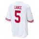 San Francisco 49ers Trey Lance 5 Nike White 2021 Draft NFL Jersey