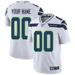 Seattle Seahawks Custom White NFL Jersey Seattle Seahawks Custom White NFL Jersey