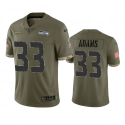 Seattle Seahawks Jamal Adams 33 Nike 2022 Salute to Service NFL Jersey Seattle Seahawks Jamal Adams 33 Nike 2022 Salute to Service NFL Jersey