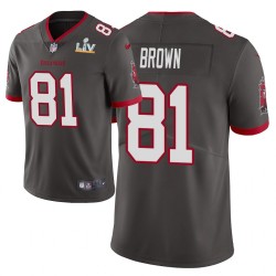Tampa Bay Buccaneers Antonio Brown 81 Nike Brown 2021 Super Bowl LV NFL Jersey Tampa Bay Buccaneers Antonio Brown 81 Nike Brown 2021 Super Bowl LV NFL Jersey