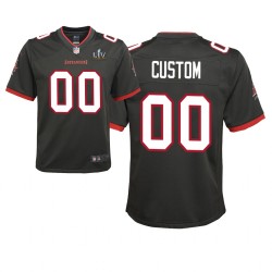 Tampa Bay Buccaneers Custom Nike Brown 2021 Super Bowl LV NFL Jersey