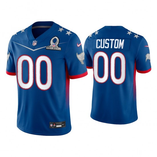 Tampa Bay Buccaneers Custom Nike Royal 2022 NFC Pro Bowl NFL Jersey