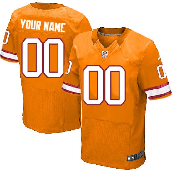 Tampa Bay Buccaneers Custom Orange NFL Jersey
