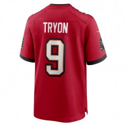 Tampa Bay Buccaneers Joe Tryon 9 Nike Red 2021 Draft NFL Jersey