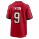Tampa Bay Buccaneers Joe Tryon 9 Nike Red 2021 Draft NFL Jersey