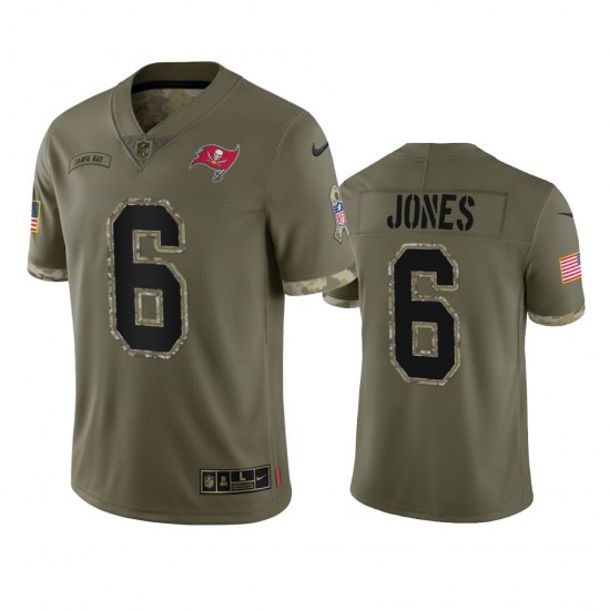 Tampa Bay Buccaneers Julio Jones 6 Nike 2022 Salute to Service NFL Jersey