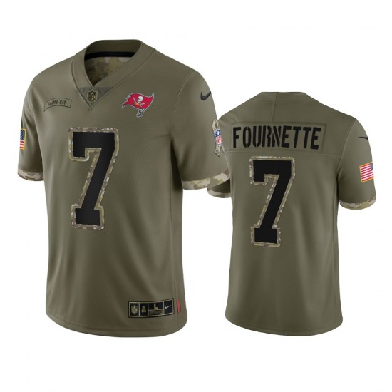 Tampa Bay Buccaneers Leonard Fournette 7 Nike 2022 Salute to Service NFL Jersey