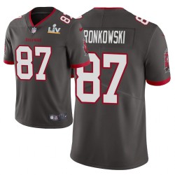 Tampa Bay Buccaneers Rob Gronkowski 87 Nike Brown 2021 Super Bowl LV NFL Jersey