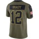Tampa Bay Buccaneers Tom Brady 12 Nike 2021 Salute to Service NFL Jersey