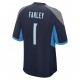 Tennessee Titans Caleb Farley 1 Nike Navy 2021 Draft NFL Jersey