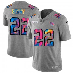 Tennessee Titans Derrick Henry 22 Nike 2020 Multicolor Grey NFL Jersey Tennessee Titans Derrick Henry 22 Nike 2020 Multicolor Grey NFL Jersey