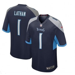 Tennessee Titans JC Latham Nike Navy 2024 Draft NFL Jersey Tennessee Titans JC Latham Nike Navy 2024 Draft NFL Jersey