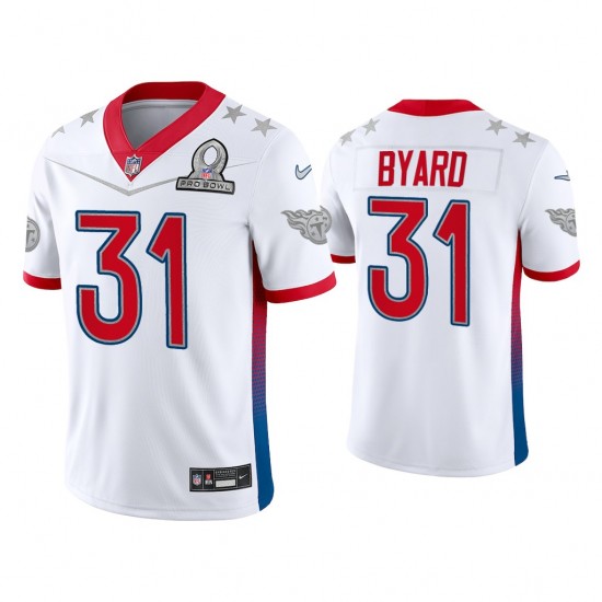 Tennessee Titans Kevin Byard 31 Nike White 2022 AFC Pro Bowl NFL Jersey