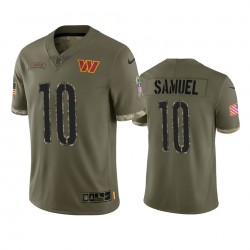 Washington Commanders Curtis Samuel 10 Nike 2022 Salute to Service NFL Jersey Washington Commanders Curtis Samuel 10 Nike 2022 Salute to Service NFL Jersey