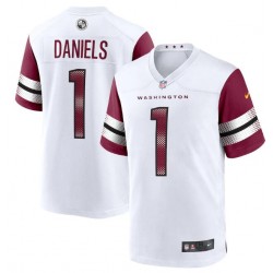 Washington Commanders Jayden Daniels Nike White 2024 Draft NFL Jersey Washington Commanders Jayden Daniels Nike White 2024 Draft NFL Jersey