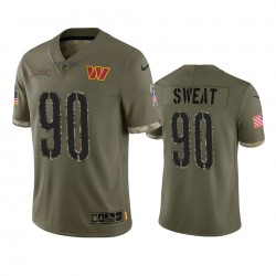 Washington Commanders Montez Sweat 90 Nike 2022 Salute to Service NFL Jersey Washington Commanders Montez Sweat 90 Nike 2022 Salute to Service NFL Jersey