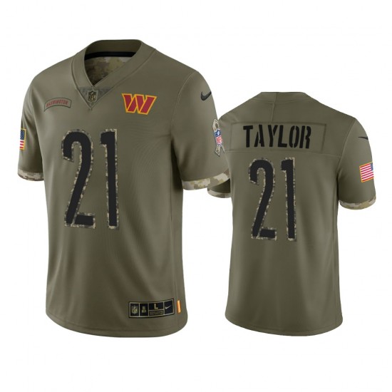 Washington Commanders Sean Taylor 21 Nike 2022 Salute to Service NFL Jersey