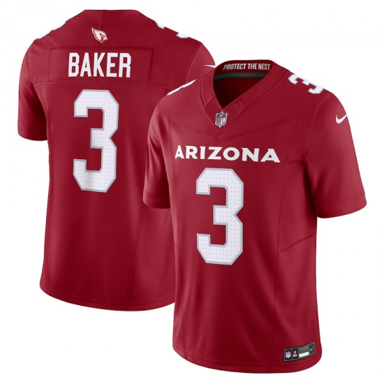 Arizona Cardinals Budda Baker Nike 2023 Cardinal Vapor F.U.S.E. Limited NFL Jersey