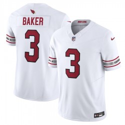 Arizona Cardinals Budda Baker Nike 2023 White Vapor F.U.S.E. Limited NFL Jersey Arizona Cardinals Budda Baker Nike 2023 White Vapor F.U.S.E. Limited NFL Jersey