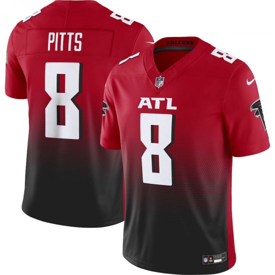 Atlanta Falcons Kyle Pitts Nike 2023 Red Vapor F.U.S.E. Limited NFL Jersey