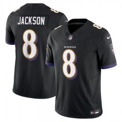 Baltimore Ravens Lamar Jackson Nike 2023 Black Vapor F.U.S.E. Limited NFL Jersey Baltimore Ravens Lamar Jackson Nike 2023 Black Vapor F.U.S.E. Limited NFL Jersey