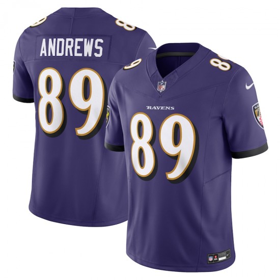 Baltimore Ravens Mark Andrews Nike 2023 Purple Vapor F.U.S.E. Limited NFL Jersey