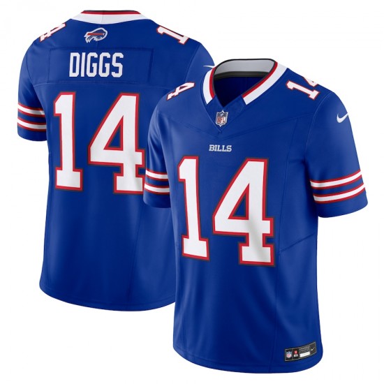 Buffalo Bills Stefon Diggs Nike 2023 Royal Vapor F.U.S.E. Limited NFL Jersey