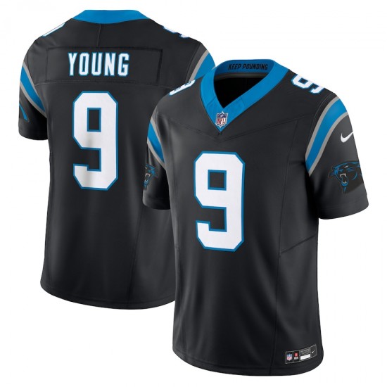 Carolina Panthers Bryce Young Nike 2023 Black Vapor F.U.S.E. Limited NFL Jersey
