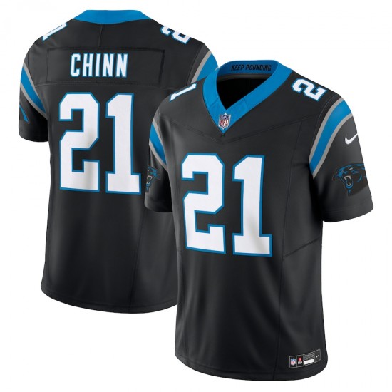 Carolina Panthers Jeremy Chinn Nike 2023 Black Vapor F.U.S.E. Limited NFL Jersey