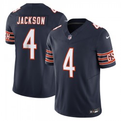 Chicago Bears Eddie Jackson Nike 2023 Navy Vapor F.U.S.E. Limited NFL Jersey