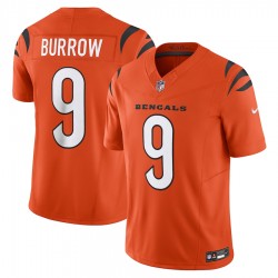 Cincinnati Bengals Joe Burrow Nike 2023 Orange Vapor F.U.S.E. Limited NFL Jersey Cincinnati Bengals Joe Burrow Nike 2023 Orange Vapor F.U.S.E. Limited NFL Jersey