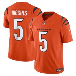 Cincinnati Bengals Tee Higgins Nike 2023 Orange Vapor F.U.S.E. Limited NFL Jersey Cincinnati Bengals Tee Higgins Nike 2023 Orange Vapor F.U.S.E. Limited NFL Jersey